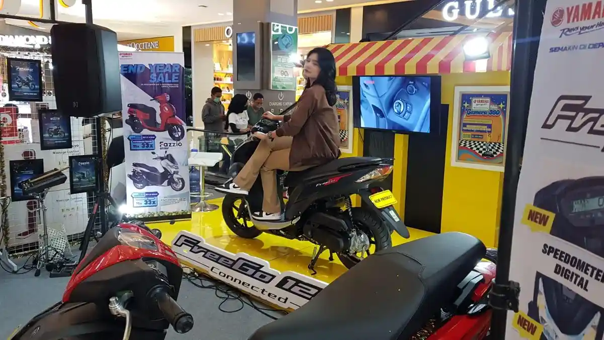 Yamaha FreeGo 125 Connected Hadir Lebih Dekat dengan Konsumen, Ini ...