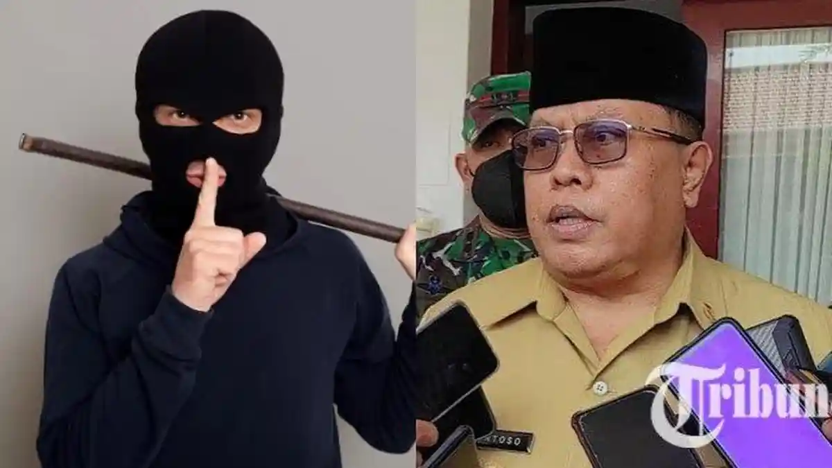 CIRI-CIRI Rampok Sekap Wali Kota Blitar di Rumah Dinas, Memakai Mobil ...