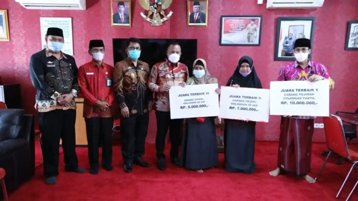 Lampung Selatan Peringkat 5 Terbaik MTQ Tingkat Provinsi
