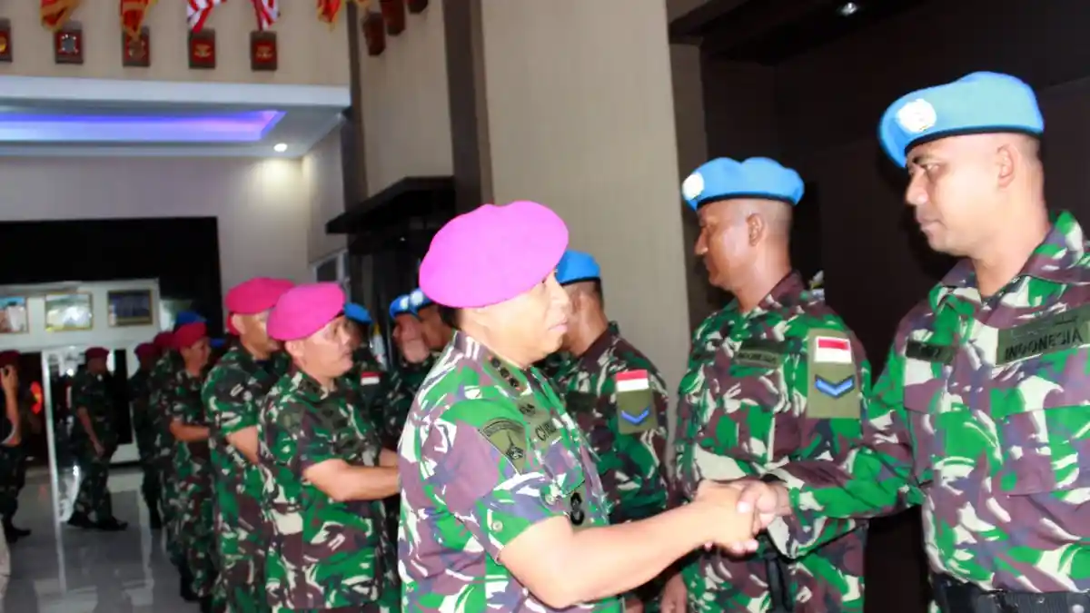 Danmenbanpur 2 Mar Lepas Prajurit Terpilih Ke Lebanon