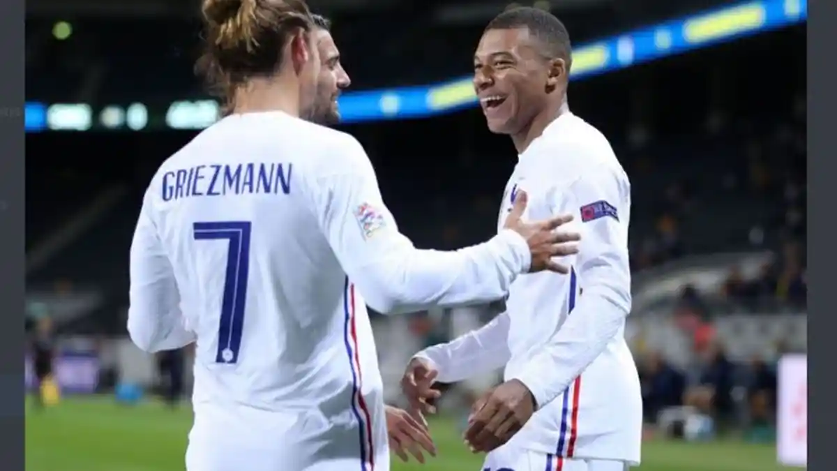 Hasil UEFA Nations League - Sepakan Kylian Mbappe Menangkan Prancis