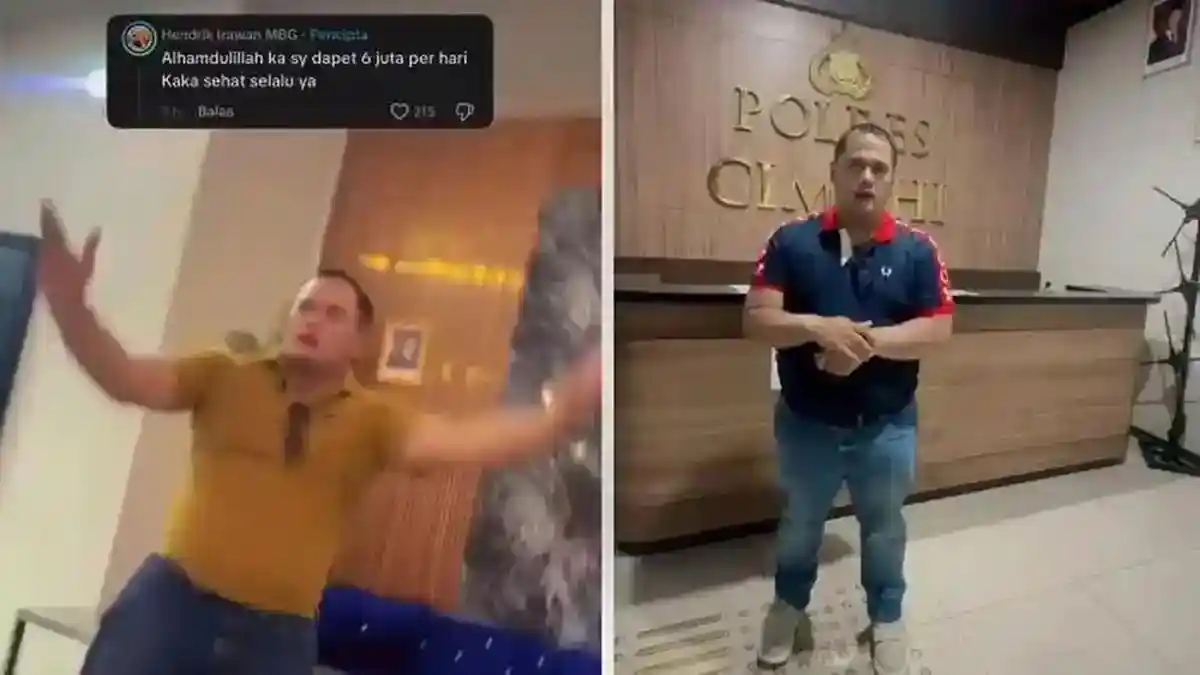 Sosok Hendrik Irawan Viral Seusai Pamer Insentif Rp6 Juta dari Program MBG