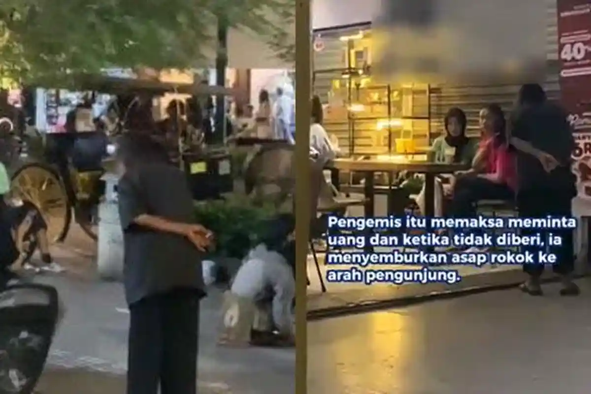 Nenek Pengemis Sembur Asap Rokok ke Pengunjung Malioboro Jika Tak Diberi Uang, Kini Dicari Satpol PP
