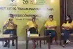 Ketua Panita HUT Partai Golkar Ke-56 Konpers