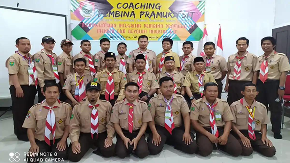 Pembina Pramuka Sekolah Islam Terpadu se-Kalbar Ikuti Coaching