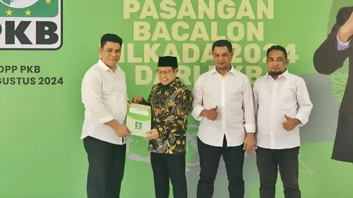 Terima B1 KWK PKB, Danny Missy - Iksan Husain Siap Maju Pilkada Halamhera Barat Malut 2024