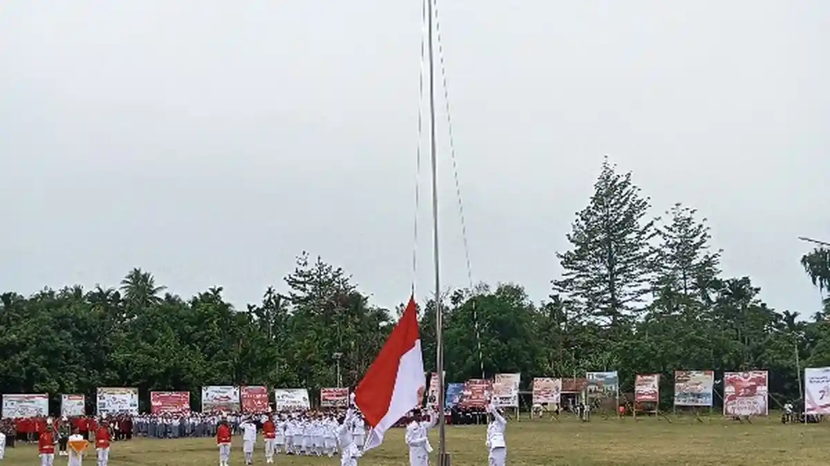 Upacara HUT ke-78 RI di Manokwari Selatan Berjalan Lancar dan Sukses 
