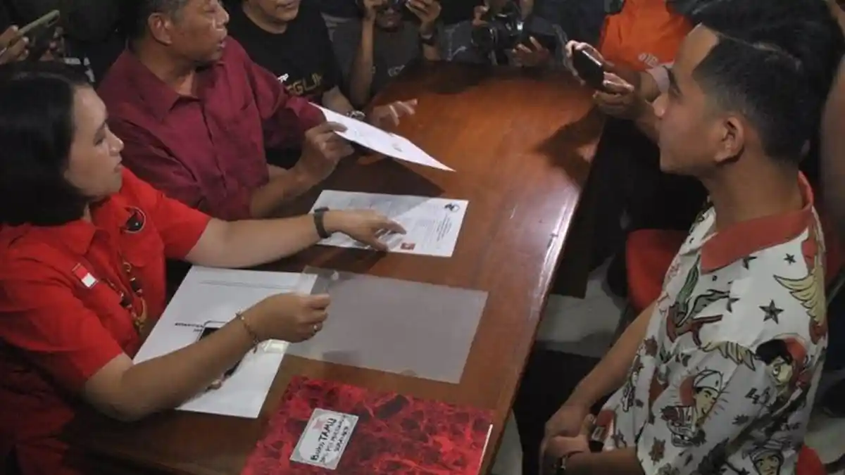 Resmi Gabung ke PDIP, Gibran Rakabuming Kirim Sinyal Kuat Maju Pilkada Solo 2020
