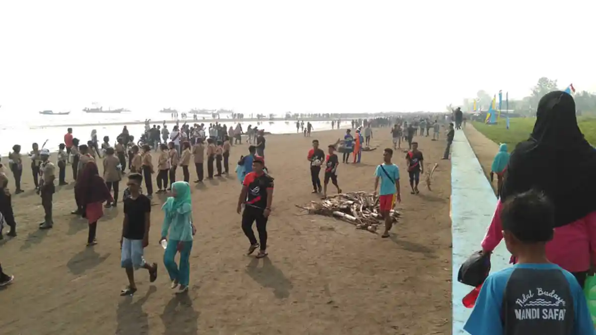 Pantai Babussalam Terancam Terjadi Abrasi, Camat Sadu: Butuh Penanganan Sejak Dini