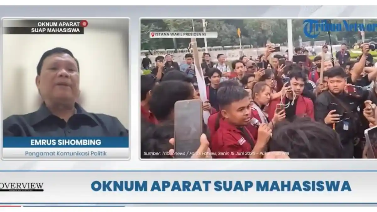Pengamat Desak Polri Usut Pemberian Uang Rp20 Juta ke Mahasiswa: Supaya Tak Ada Dusta di Antara Kita - Tribunnews.com