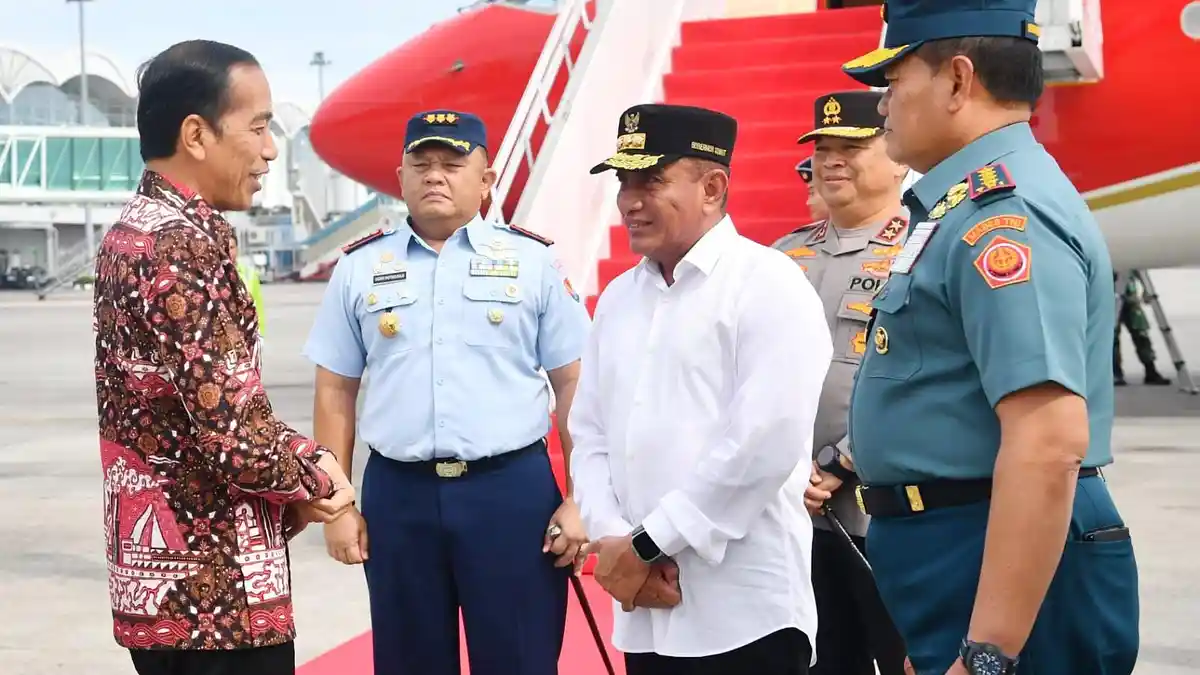 Gubernur Edy Rahmayadi Sebut Sumut Spesial Karena Sering Dikunjungi Presiden Jokowi