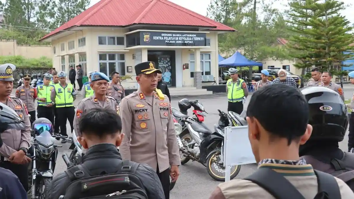 Kapolres Bener Meriah Ingatkan Warga Stop Pakai Knalpot Brong