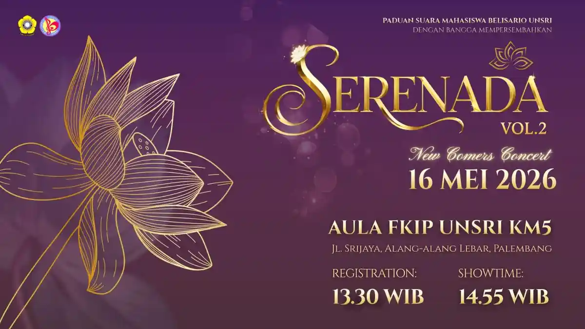 Persembahan Anggota Baru PSM Belisario Unsri melalui New Comers Concert: Serenada Vol.2