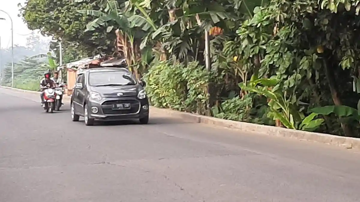 Pagi Ini Jalan Raya Cipayung Menuju Bojonggede Lancar di kedua Arah