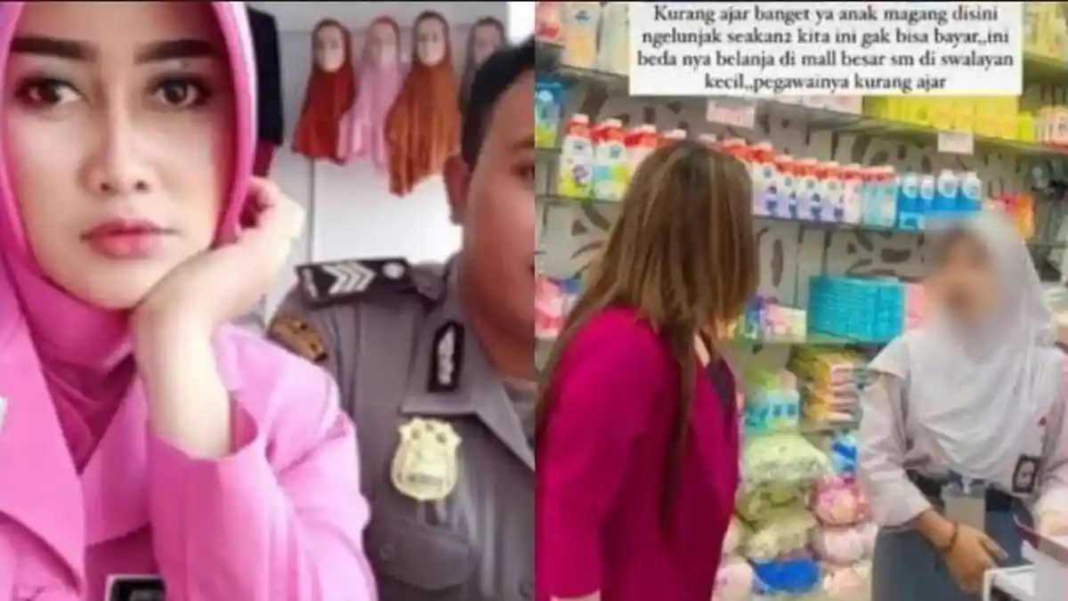 KARMA Mulut Lantam Istri Polisi Maki Siswi Magang, Nasib Suami Disorot, Korban Bantu Ibu Jualan Nasi