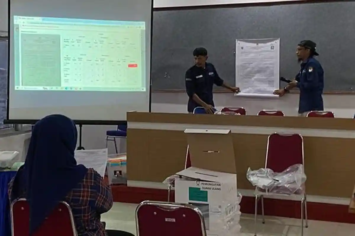 PSU di TPS 001 Kelurahan Bugis Samarinda Berjalan Lancar, Andi Harun-Saefuddin Zuhri Tetap Memimpin