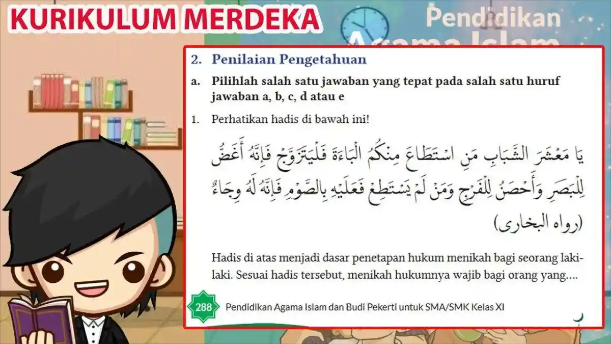 Kunci Jawaban: Pilihan Ganda dan Essay PAI Kelas 10 Halaman 197-201 Kurikulum Merdeka Bab 7