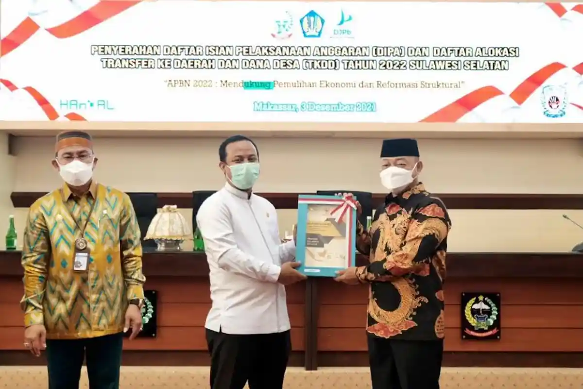 Pemerintah Pusat Kucur Rp48,68 Triliun ke Sulawesi Selatan, Berikut Rinciannya