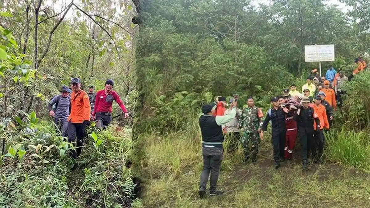 2 Pendaki Gunung Agung yang Hilang Ditemukan Selamat, Ridho Alami Patah ...