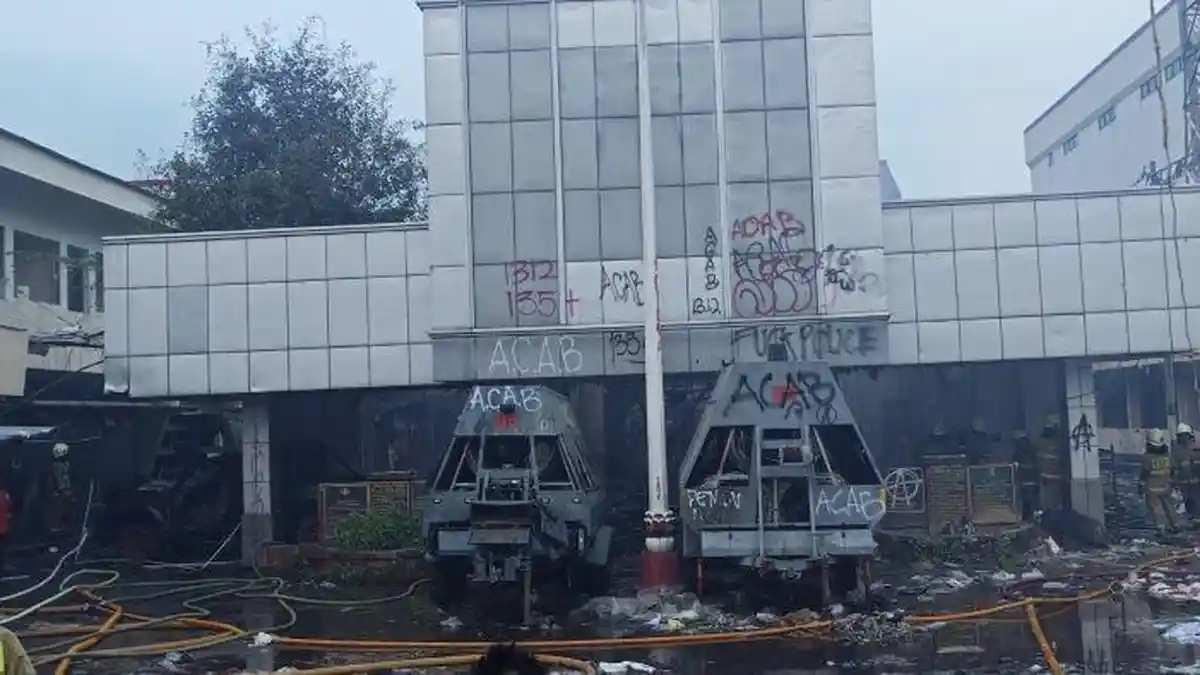Markas Gegana di Jakarta Pusat Terbakar, Ini Dugaan Penyebabnya