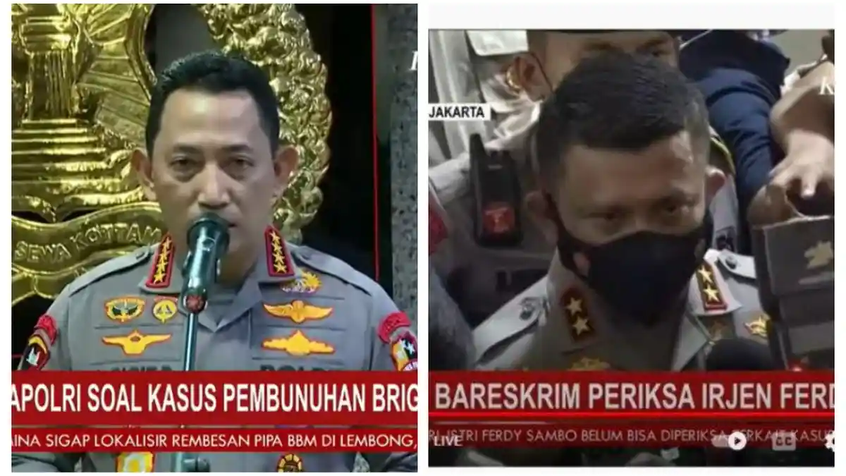 Ferdy Sambo Masuk Daftar 3 Jenderal Dimutasi Imbas Kasus Brigadir J, Ini Para Penggantinya