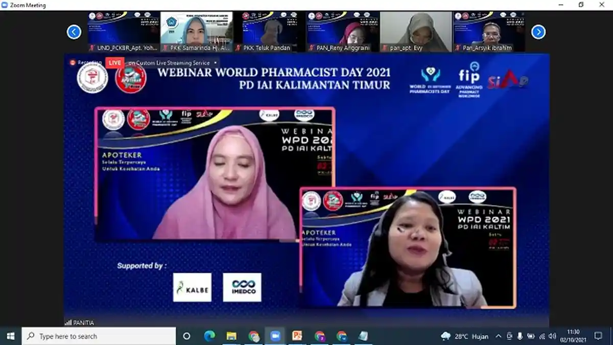 Peringati Hari Apoteker Se-Dunia, Ikatan Apoteker Indonesia Apresiasi PKK dan PWI Kaltim