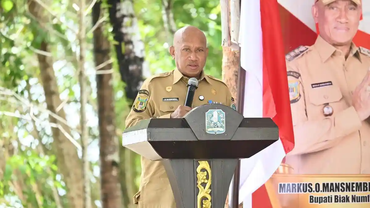 Bupati Biak Sukses Eksekusi Program Prioritas Pro Rakyat Walau Minim Anggaran