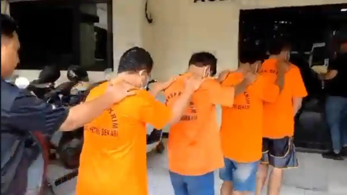 Begal Motor Modus Jadi Debt Collector di Cikarang Bekasi, Disergap Polisi
