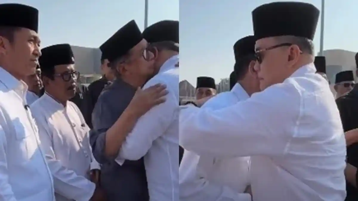 Tangis Dodi Reza Alex Noerdin Pecah di Pelukan Syahrial Oesman dan Ratu Dewa, 'Maafkan Papa Yo'