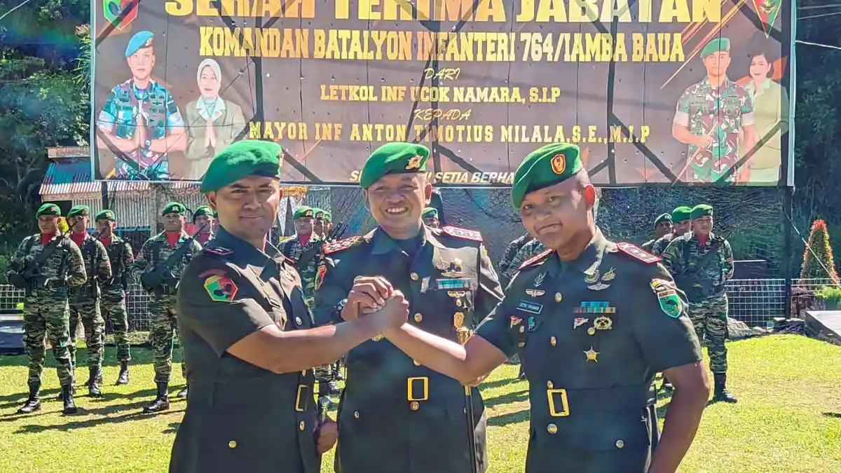 Mayor Anton Timotius Pimpin Batalyon 764 Kaimana, Letkol Ucok Namara ...