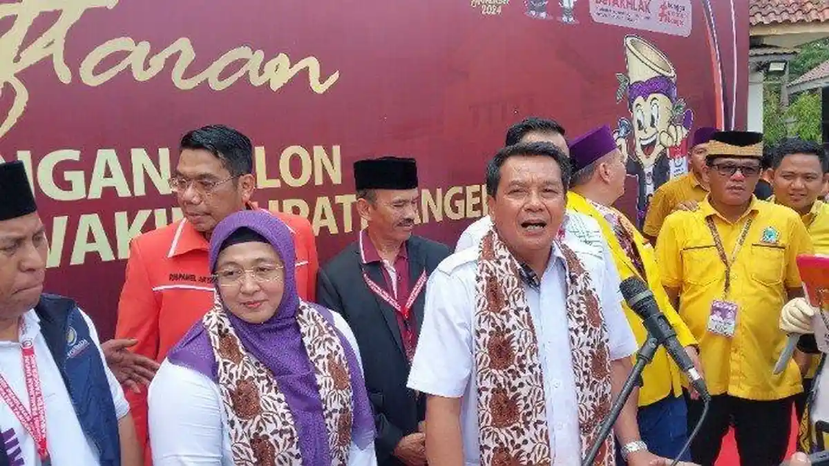 Hasil Final Quick Count Pilkada Kabupaten Tangerang 2024: Maesyal-Intan 64,90 Persen Suara