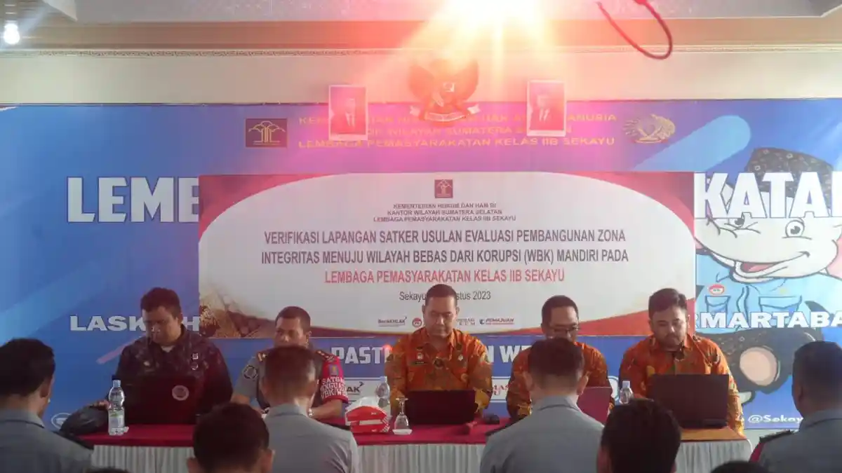 Verifikasi Lapangan Evaluasi Zona Integritas, Lapas Sekayu Terima Kunjungan TPM