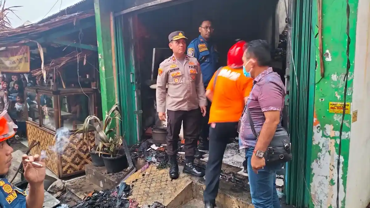 Sebuah Tempat Laundry di Tangerang Terbakar, Pemilik Kios dan Karyawan Tewas Mengenaskan