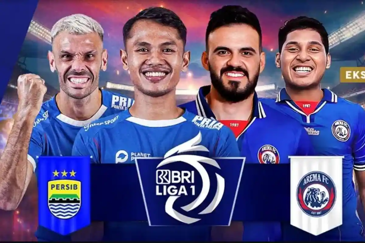 Link Live Streaming Persib vs Arema FC Liga 1 Lengkap Susunan Pemain dan Prediksi Skor