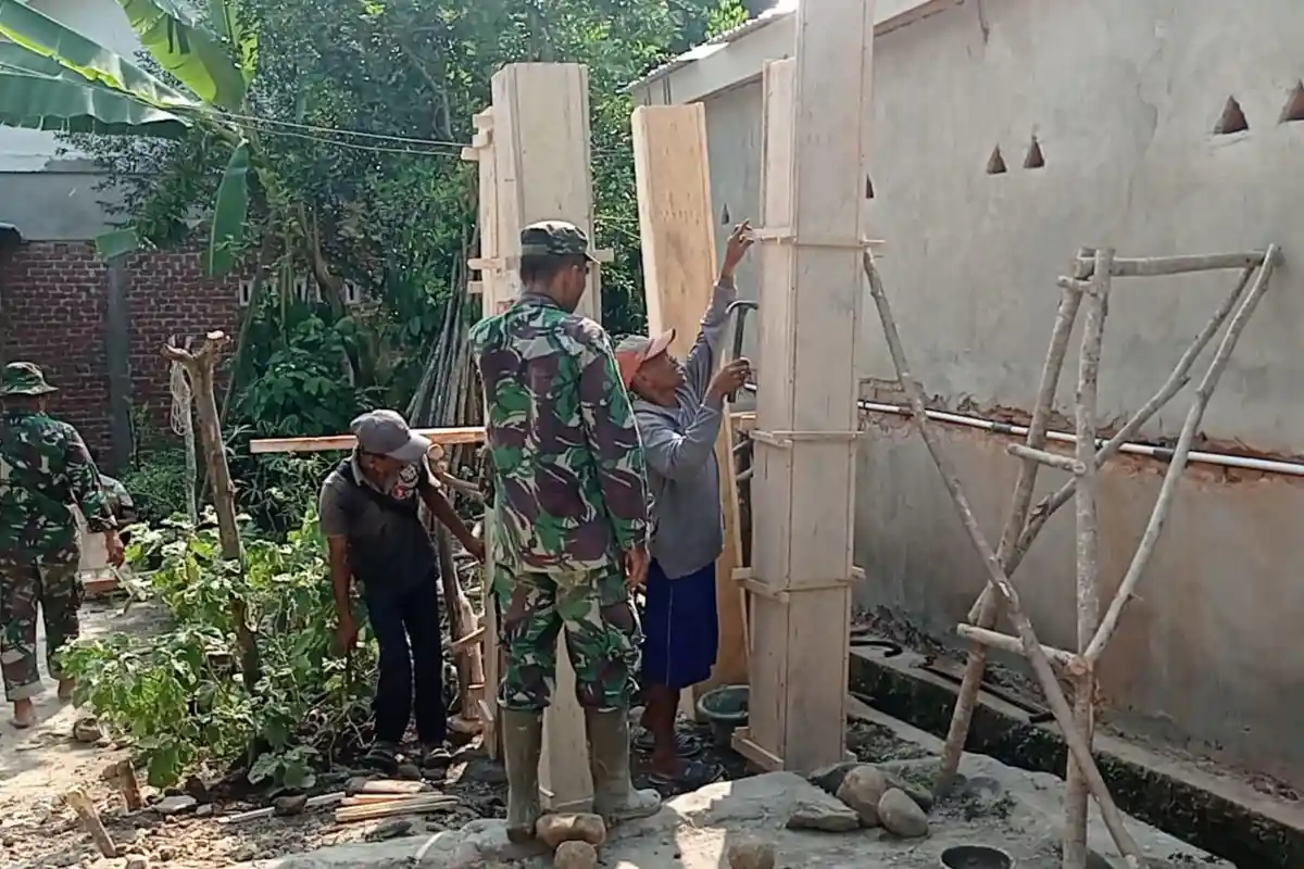 Tak Hanya Sasaran Fisik, TMMD ke-121 Kodim 0409 Rejang Lebong Sasar Kegiatan Non Fisik