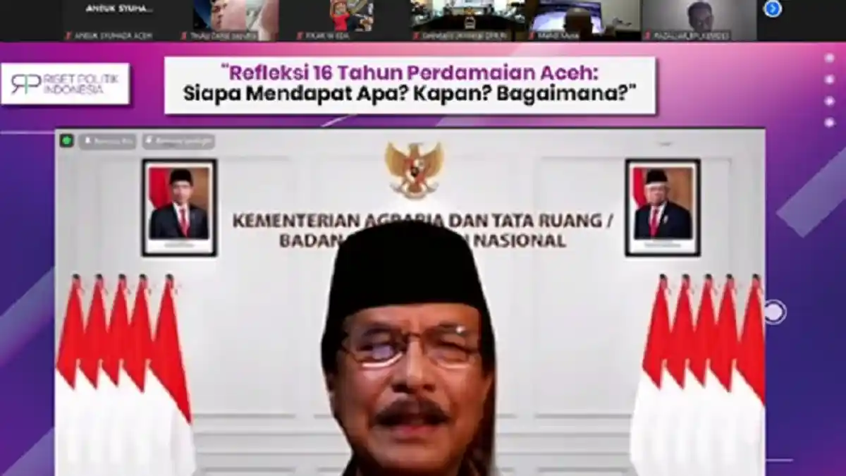 Sofyan A Djalil Sebut Masyarakat Sudah Dapat Berkah MoU Helsinki, Aceh Aman, Ekonomi Jalan