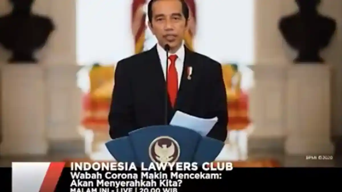Live Streaming ILC TV One Malam Ini Kembali Bahas Kasus Virus Corona, Karni Ilyas Sindir Penanganan