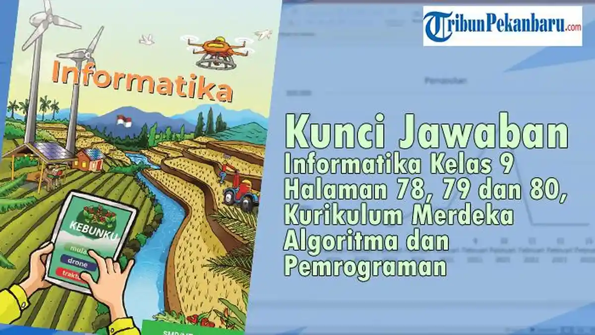 Kunci Jawaban Informatika Kelas 9 Halaman 78, 79 dan 80, Kurikulum Merdeka Algoritma dan Pemrograman
