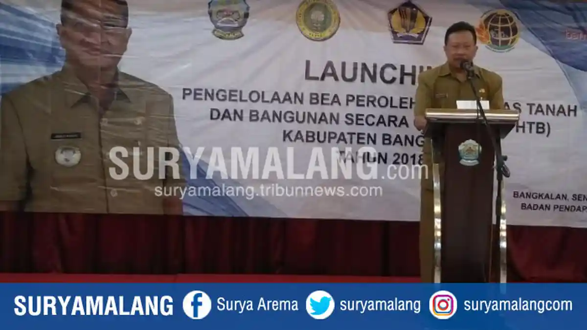 Bea Perolehan Hak atas Tanah dan Bangunan Bapenda Bangkalan Tembus Rp 6 Miliar
