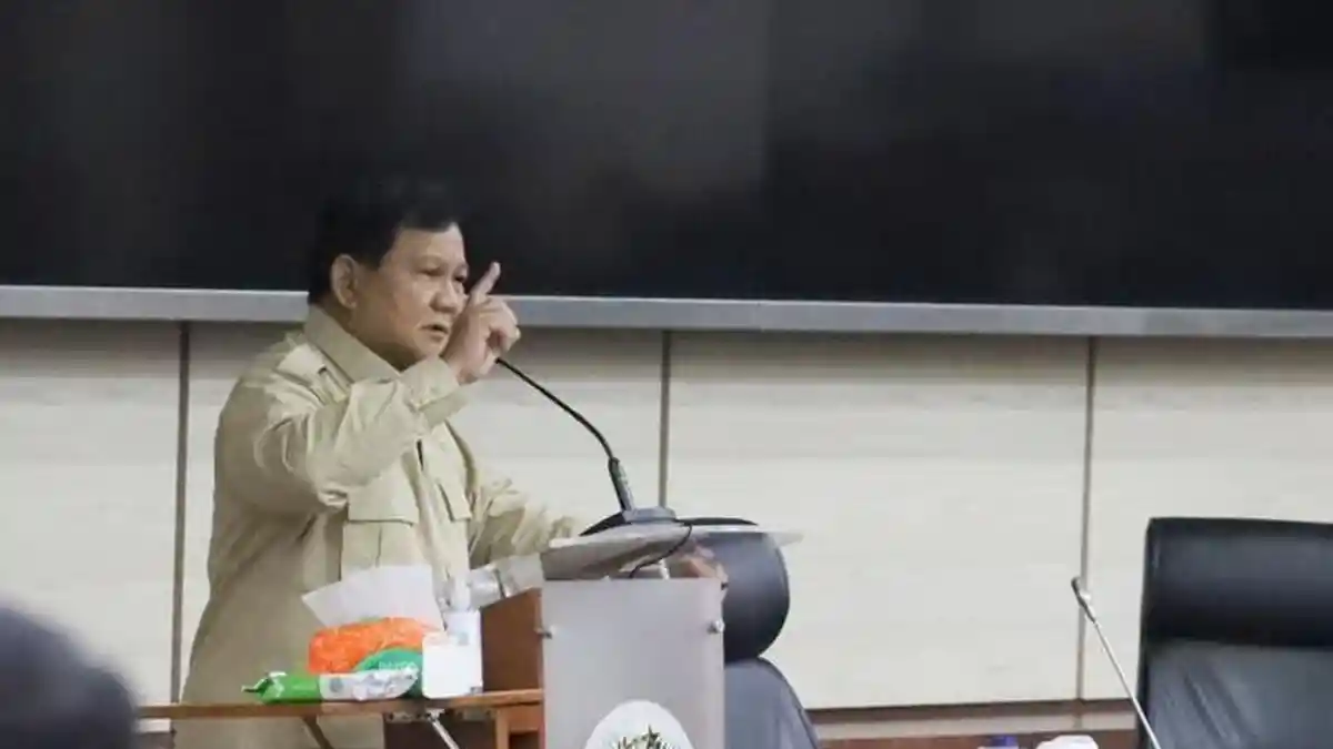 Di Hadapan Para Jenderal, Prabowo Singgung Potensi Ancaman Militer Asing di Indo-Pasifik