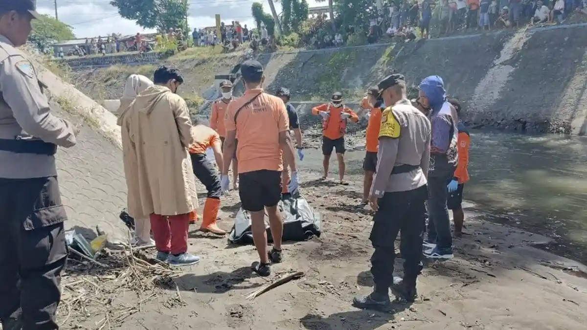 Berawal Temuan Motor, Korban Kecelakaan Ditemukan Tewas di Sungai