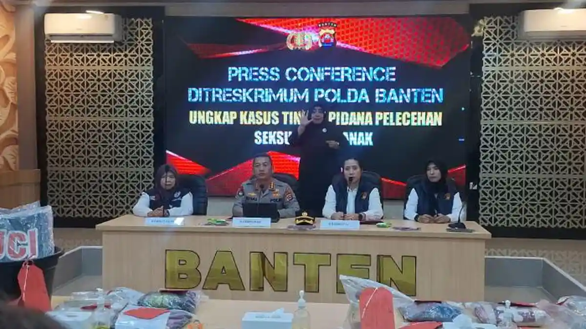 Polda Ungkap Kasus Asusila Guru Silat di Serang: Dari 11 Anak, Satu Korban Hamil dan Dipaksa Aborsi