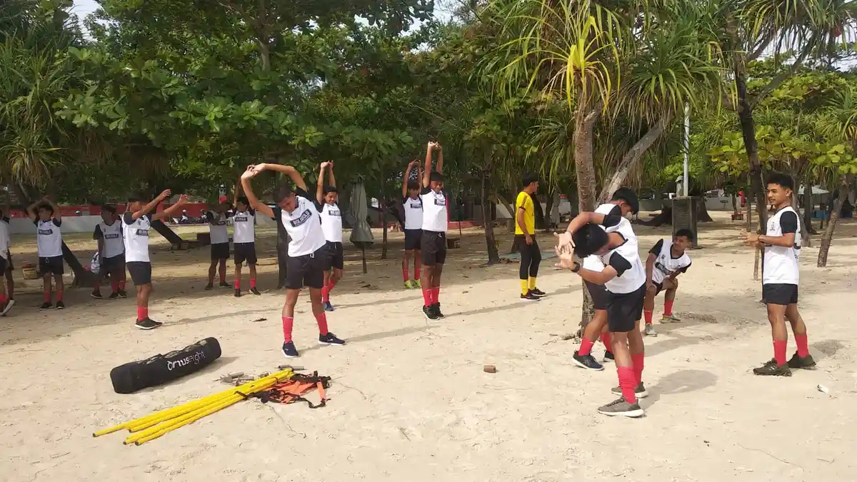 Persiapan Piala Soeratin, Pemain Persijap Jepara Junior Digembleng Latihan Fisik