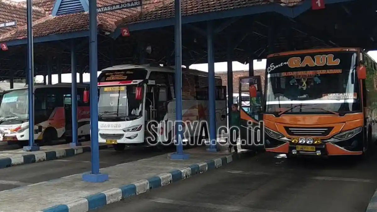 H-7 Lebaran, Terminal Patria Kota Blitar Masih Sepi Penumpang