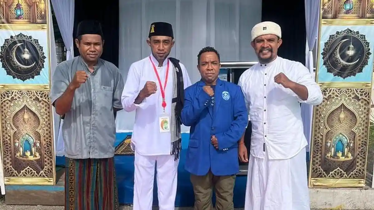 GAMKI Alor Terlibat dalam Pengamanan Salat Idulfitri di Kota Kalabahi NTT