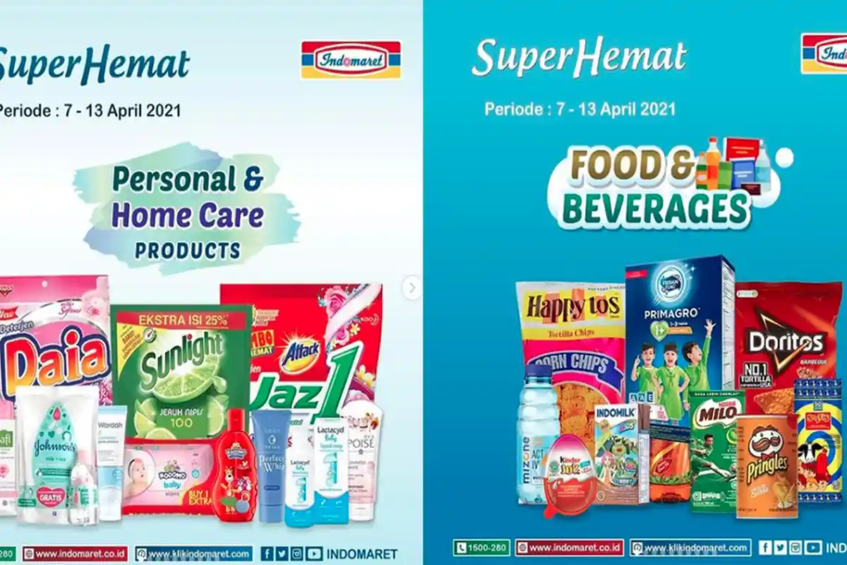 UPDATE PROMO INDOMARET Hari Ini 8 April 2021, Susu Minuman Snack dan Beras Murah Rp 53.900 per Sak