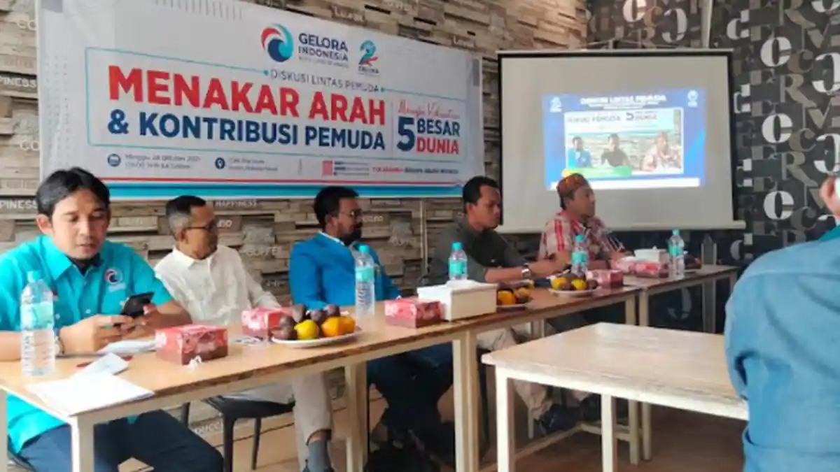 Partai Gelora Lhokseumawe Gelar Diskusi dengan Lintas Pemuda