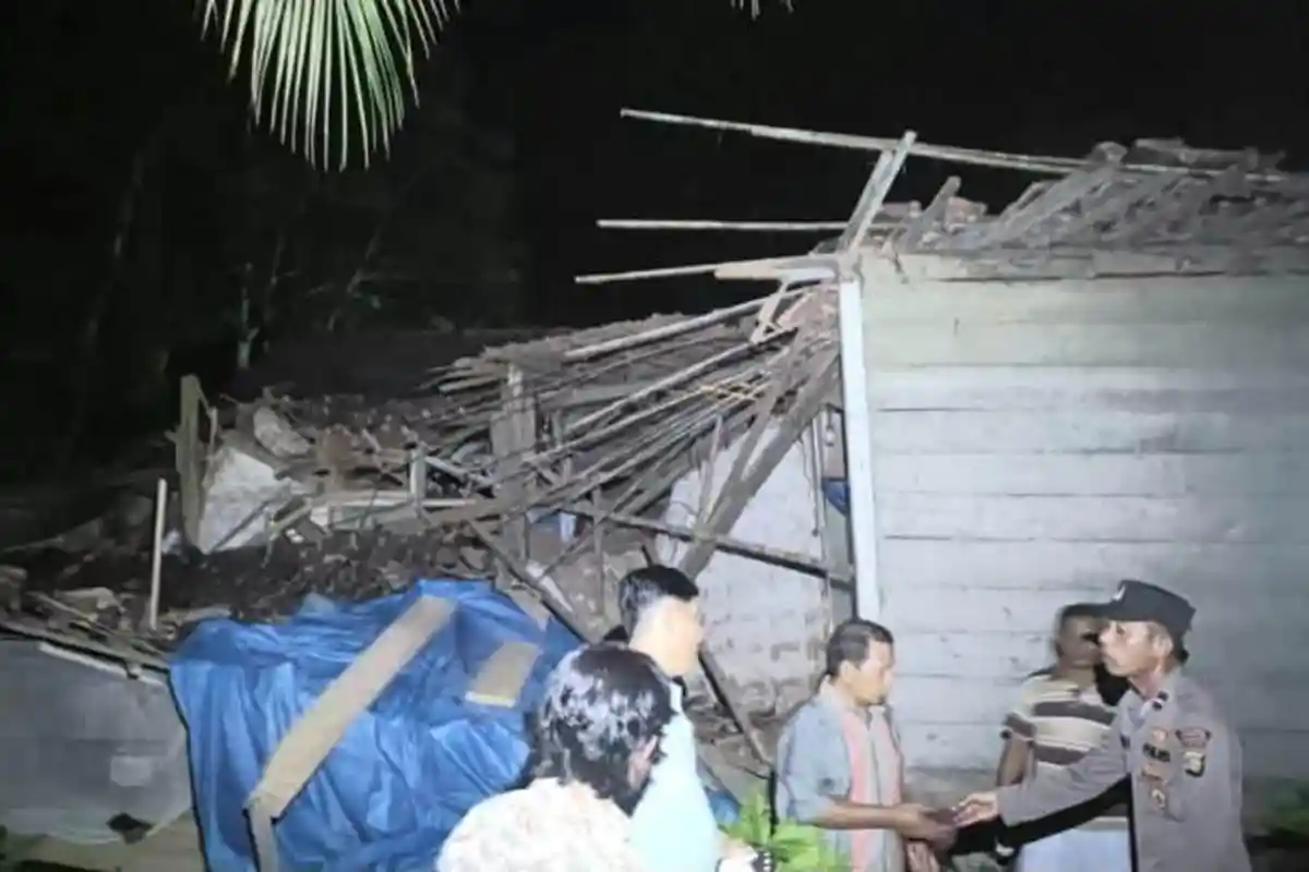 Sembilan Rumah Rusak Akibat Gempa di Semaka Lampung, Tidak Ada Korban Jiwa