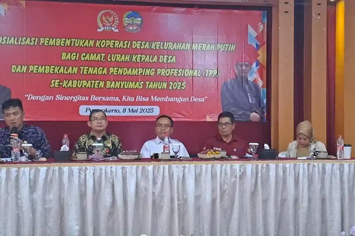Pembentukan Koperasi Desa Merah Putih di Banyumas Dikebut, Ditarget Rampung Akhir Mei 2025