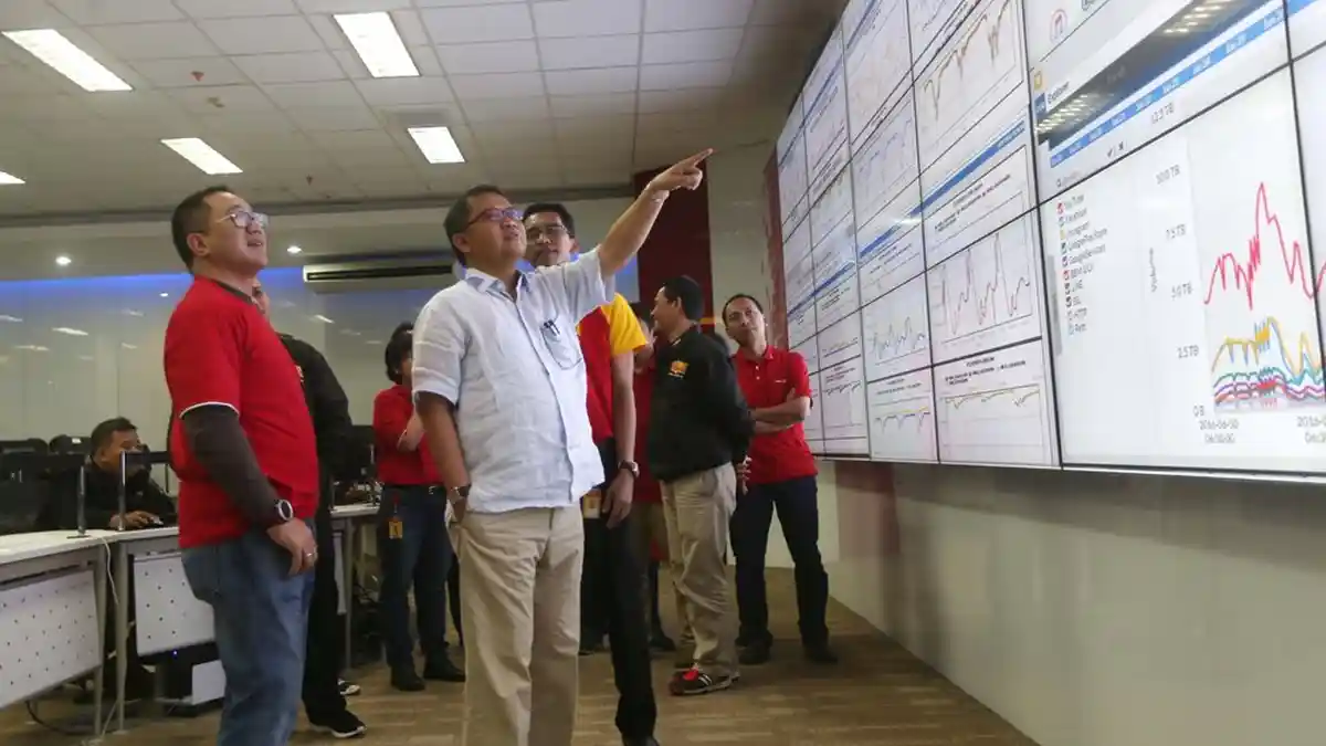 Terjadi Lonjakan Penggunaan Data Suara dan SMS di Brebes dan Tegal